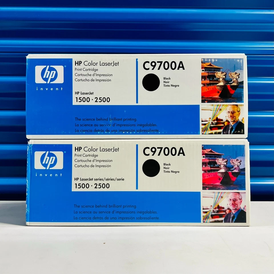 Tóner para impresora original HP Color LaserJet 1500 2500 negro, amarillo, cian, magenta Foto 2 de 4