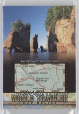 2018 Goodwin Champions World Traveler Map Relics Bay of Fundy Canada #WT-56 9js