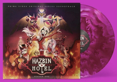 Hazbin Hotel - Original Soundtrack Season One Grape Ghost Vinyl LP