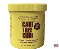Softsheen Carson Care Free Curl REGULAR Strength 14.1 Oz / 400g New Sealed