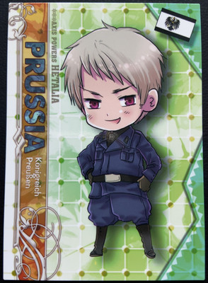 Prussia 30 Axis Powers Hetalia Card Frontier Works 2008 Japanese