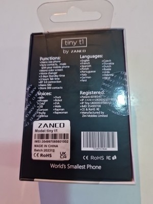 Zanco Tiny T1: El Teléfono Móvil Más Pequeño Del Universo - Foto 12