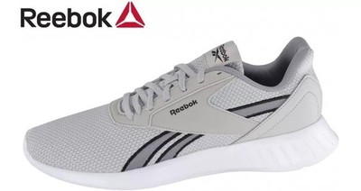 UK Größe 9,5 - Reebok Lite Running Freizeit bequeme Turnschuhe leicht grau