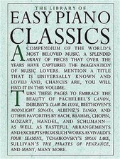 Library of Easy Piano Classics Paperback or Softback