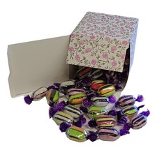 300g Square Flower Pattern Box of Buchanans Liquorice Assortment Sweets