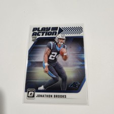 2024 Panini Donruss Optic - Play Action Jonathon Brooks #9 (RC)