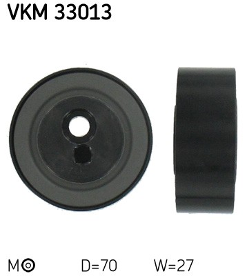 Right SKF VKM 33013 Belt Tensioner, V-ribbed belt for CITROËN,FIAT,LANCIA,PEUGEO