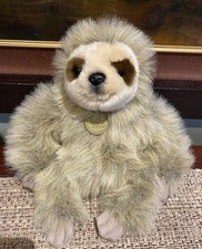 NEW Aurora Miyoni Brown Baby Sloth Plush 12 Stuffed Animal Mint NWOT