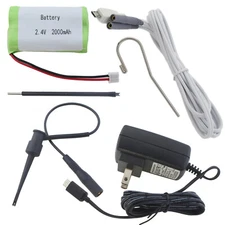 Dental Apex Locator Charger Battery Probe Cord File Holder Clip For VDW Raypex 6