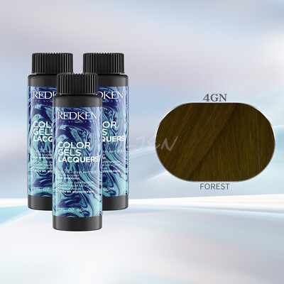 [3PACKS] REDKEN Color Gels Lacquers Hair Color 2oz (CHOOSE YOURS)