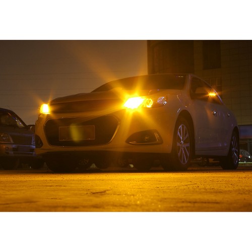 3000K 7440 Amber LED Turn Signal Light Bulbs Anti Hyper Flash Canbus Error Free - Picture 9 of 12