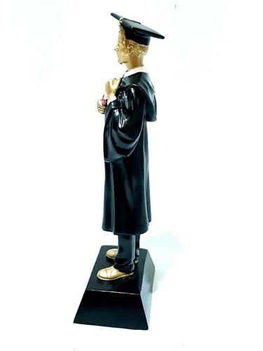 Academic Trophy Statue University Student Honours Ceremony Blank Award 9in Tall - 第 5/8 張圖片