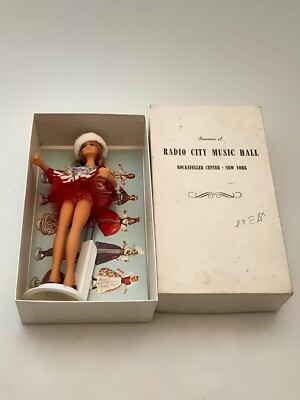 Vintage Souvenir Puppenradio City Music Hall Rockefeller Centre New York