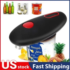 New Automatic Hands Free Can Opener Electric Smooth Edge Safety Battery Operated
