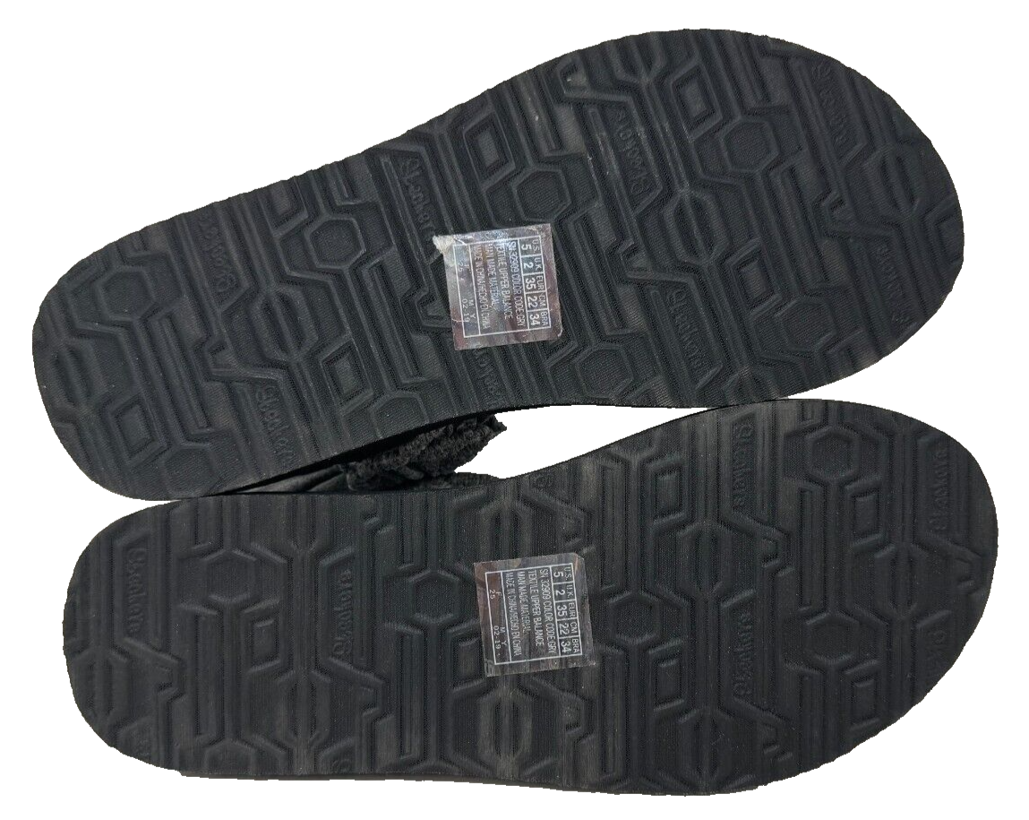 m--uki Skechers Women's Meditation Knotted Studio Sling Sandals Gray