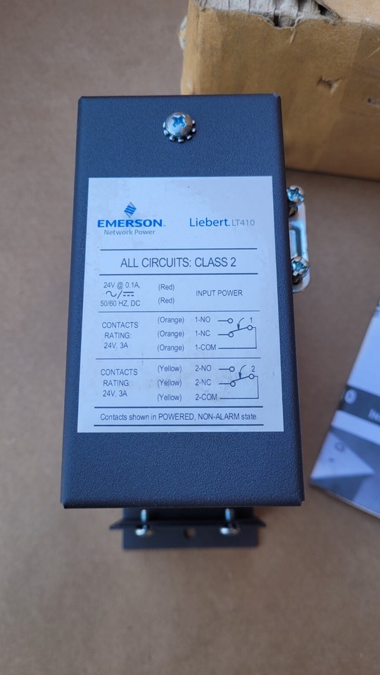 Liebert / Emerson LT410 LiquiTect Point Leak Detection Sensor 24VAC eBay