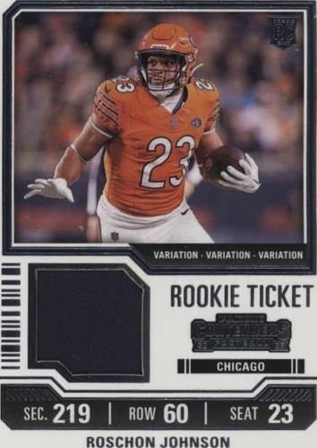 2023 Certified Roschon Johnson /249 Rookie New Generation Patch