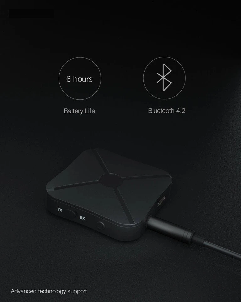 2in1 Bluetooth Transmitter Receiver Wireless Adapter TV Home Stereo A2DP Audio - Image 4 of 4