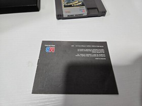 Marble Madness (Nintendo NES, 1985) w Box, manual and sleeve! Authentic!  Tested