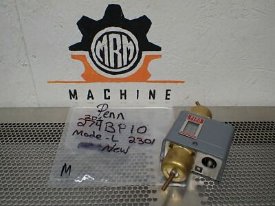 #ad Penn 201 274BP10 Model 2301 Differential Pressure Control New Old Stock $59.99