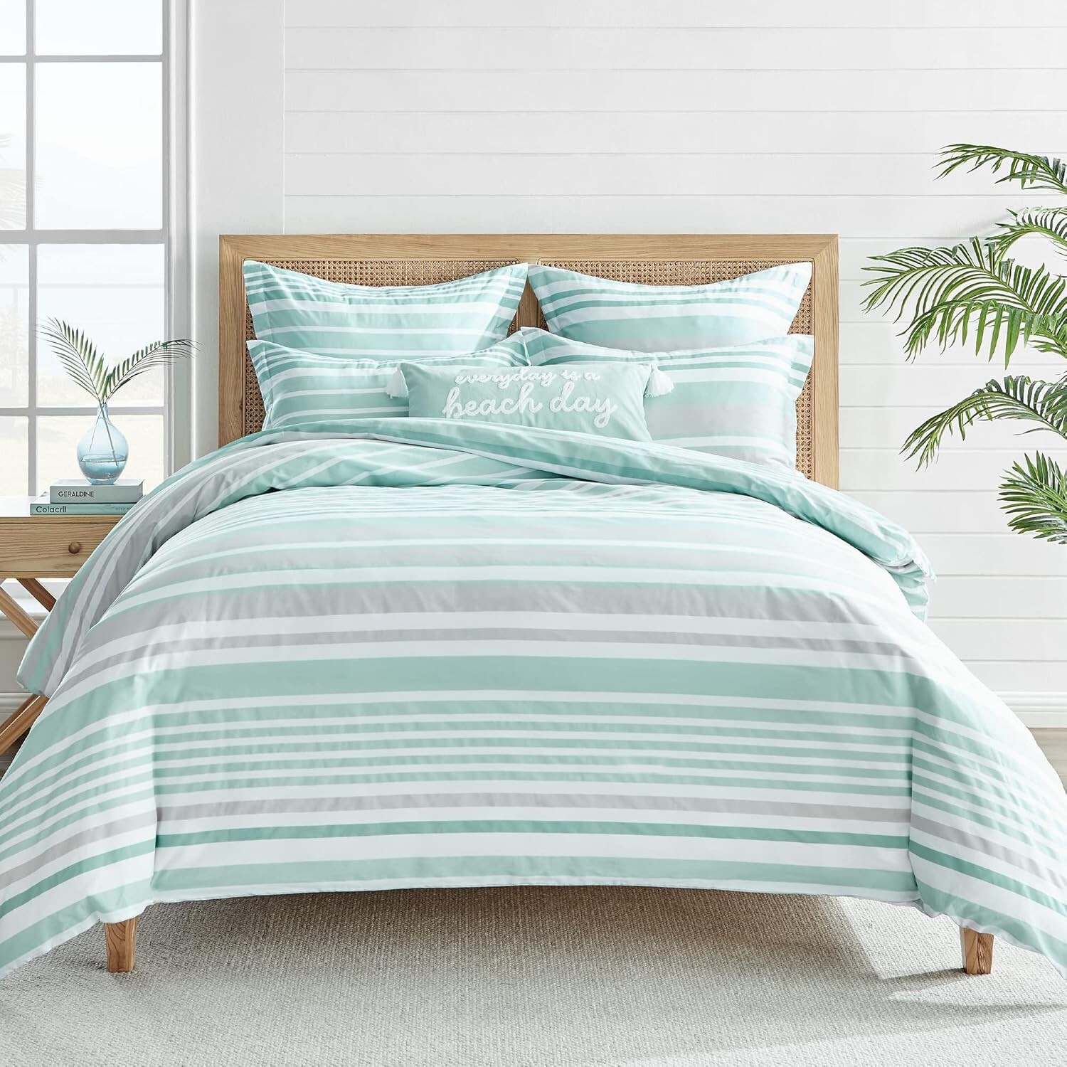 Комплект пододеяльников Levtex Home Truro Полный Комплект пододеяльников размера Queen-size Бирюзовый 19290₽