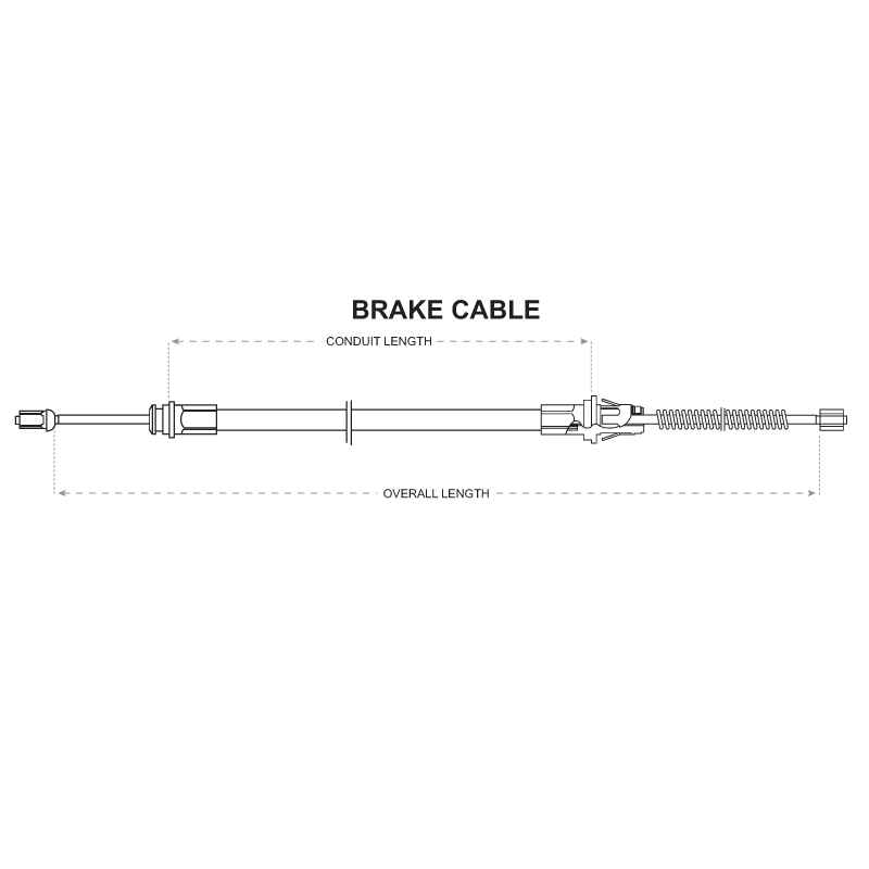 Fits Fiat Ducato Peugeot Boxer Citroen Relay Alko Hand Brake Cable  