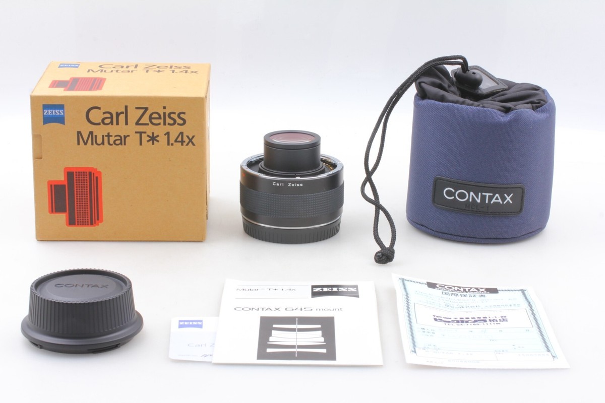 美品 CONTAX 645(コンタックス) Mutar T*(1.4×) Contax 645 Mutar T* 1.4X【限定価格】
