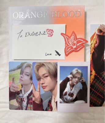 ENHYPEN NI-KI ORANGE BLOOD ENGENE ver. CD + Photo book + Photo