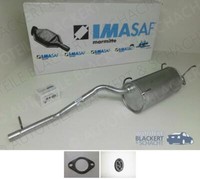 Imasaf ESD Auspuff Endtopf für Daihatsu Hijet II + Piaggio Porter Kasten+ZubehöR