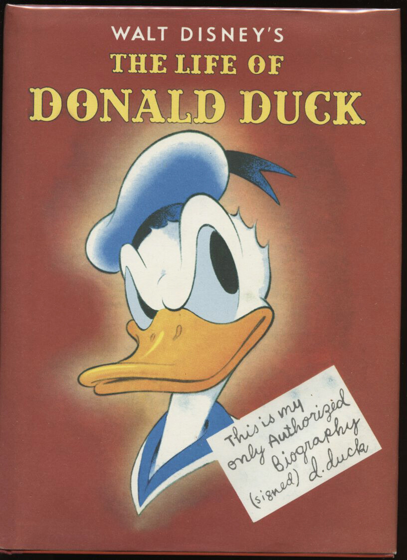 Walt Disney: The Life of Donald Duck HB/DJ 1st Thus | eBay