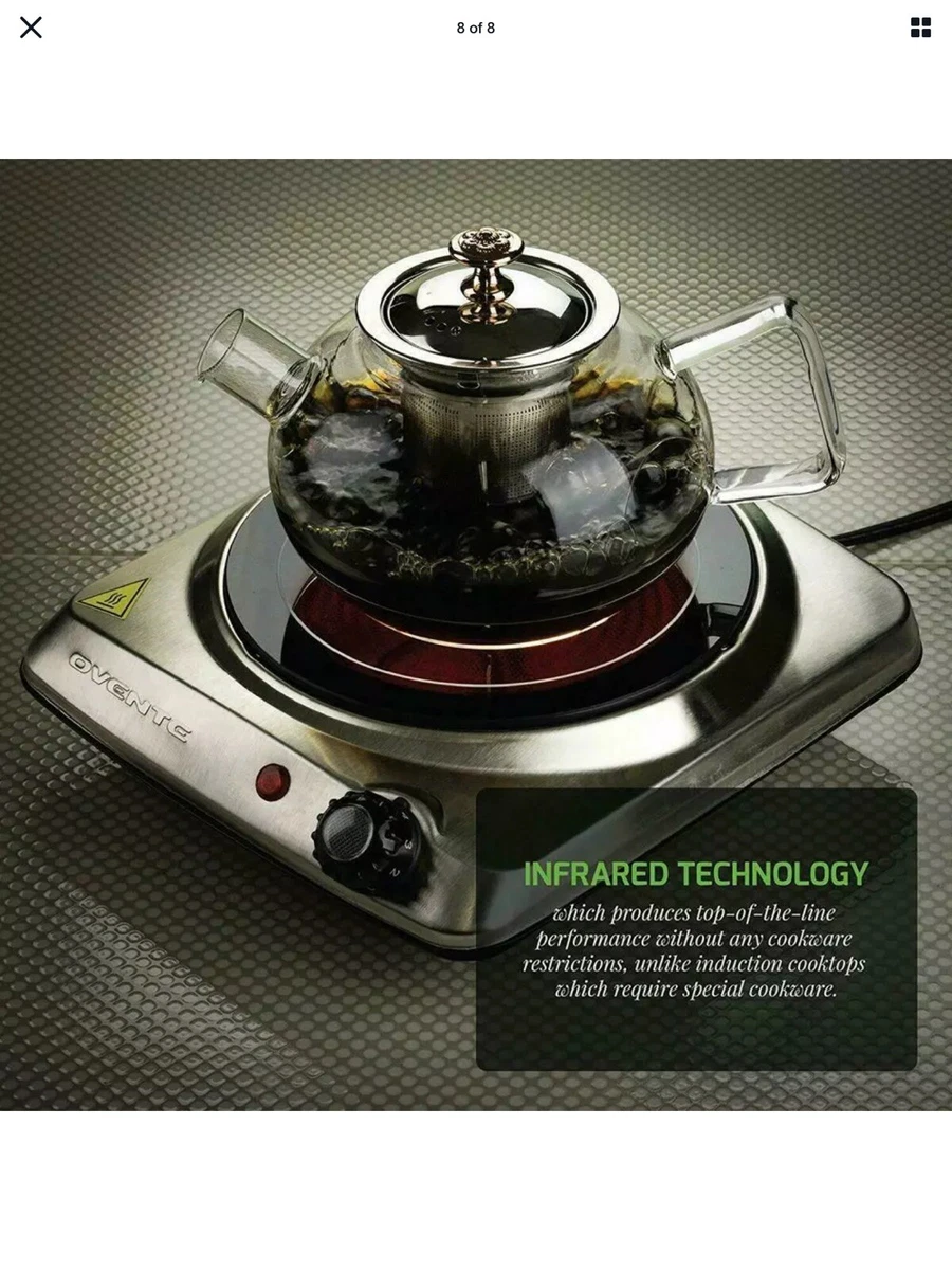 Portable Ceramic Infrared Cooktop/ 1000W