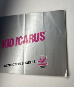 Kid Icarus (Nintendo NES 1987) 5-Screw Round Seal Hangtab CIB Complete In Box