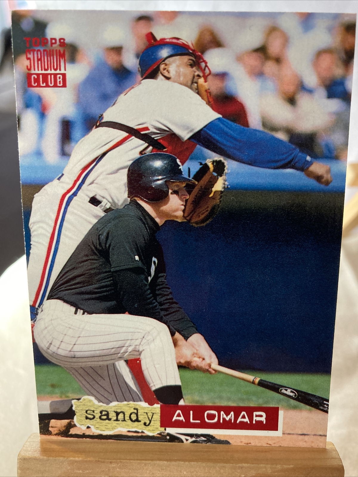 Sandy Alomar Topps Stadium Club Strong Recovery 144 1994 | eBay