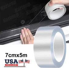 Car Accessorie Door Plate Sill scuff Covers Anti Scratch Decal Sticker Protector