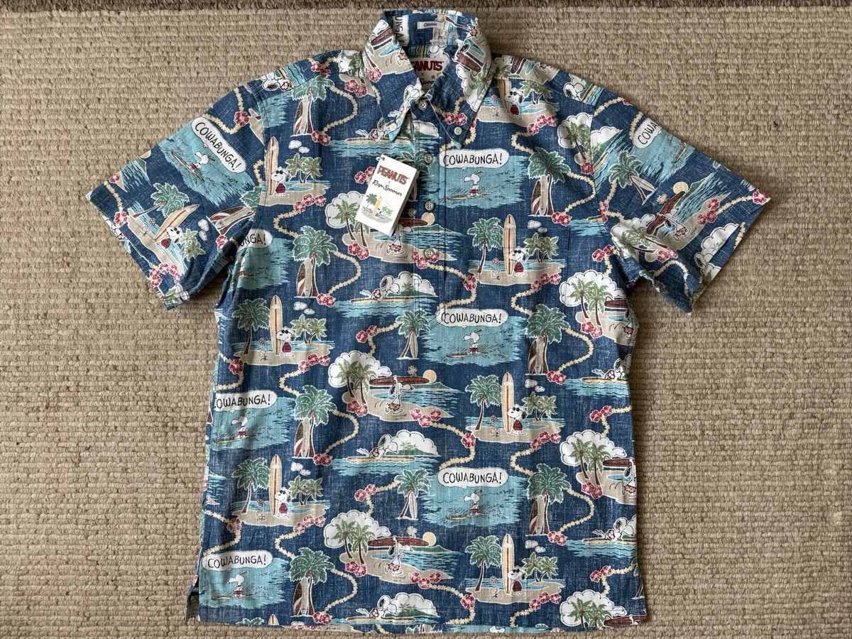 Reyn Spooner Peanuts Surfin' Snoopy Classic Pullover Aloha