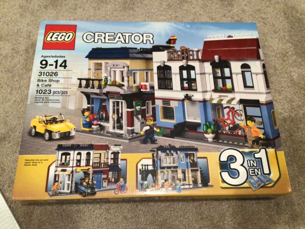 svovl offer hjælper LEGO 31026 Bike Shop &amp; Cafe. BRAND NEW IN SEALED BOX. RETIRED. | eBay