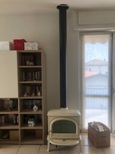 STUFA A LEGNA JOTUL F400 SMALTO BIANCO DA 12 KW. PRODOTTO CERTIFICATO 5 STELLE!!