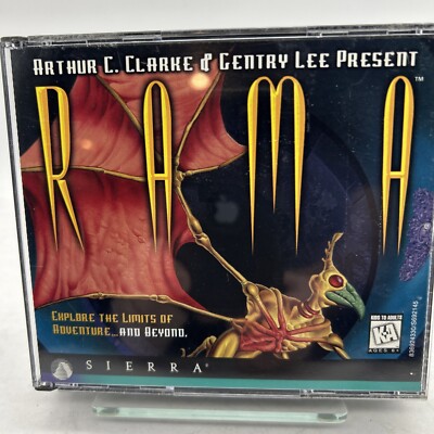 NEW RAMA PC CD-ROM Game 1996 Sierra Arthur C Clarke & Gentry Lee Present ANTARA