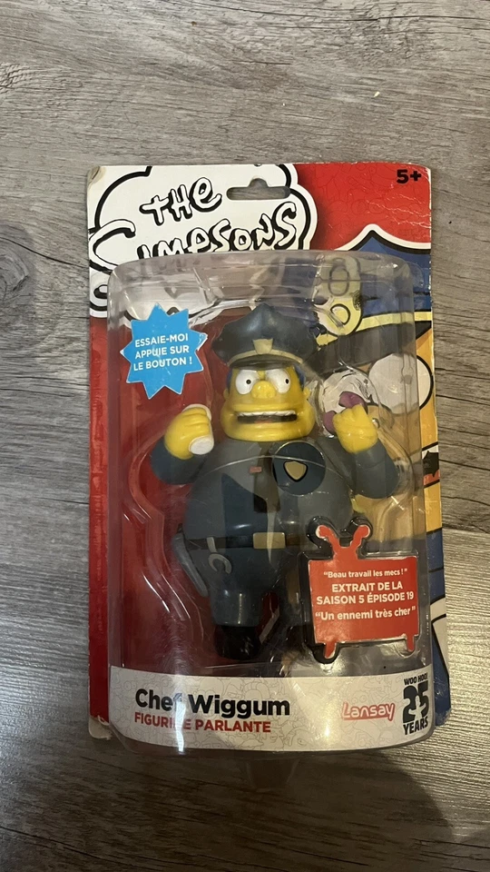 Jouet Bart Simpsons/figurine parlante Lansay FRA 2015 Neuf