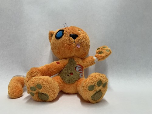 Mezco Toyz Creepy Cuddlers Fluffenrot Cat Kitty Horror Plush Stuffed Toy Zombie - Picture 5 of 20