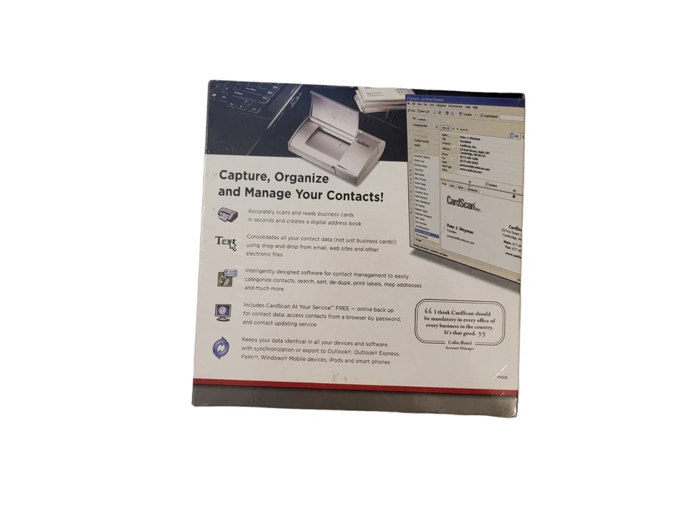 Sanford Brand CardScan Personal Pass-Through Scanner - Image 2 of 3