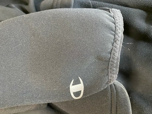 Vintage CHAMPION Mens X-Large Black Hooded Sweater WALT DISNEY WORLD. Spellout - Picture 4 of 7