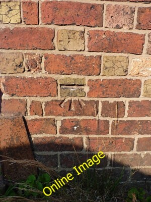 Photo 6x4 OS benchmark - Old Park, former chapel Telford An OS cutmark on c2014
