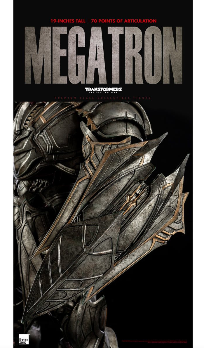 Transformers Megatron フィギュアPREMIUM Transformers-The Last Knight Megatron Premium Deluxe Edition