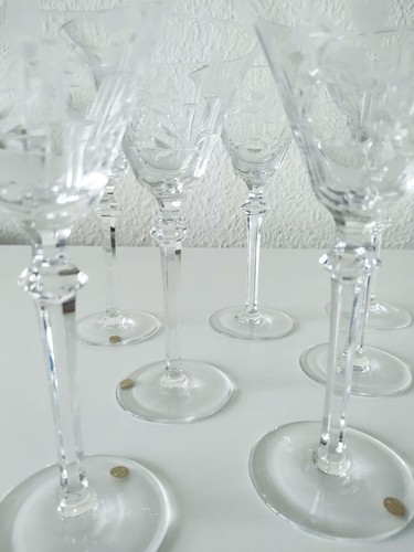 8 Weingläser Kristallgläser Rohrbach & Böhme Schlesien hochwertig in TOP Zustand - Bild 22 von 22