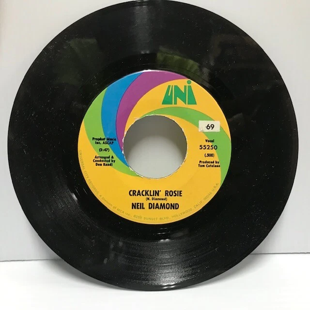 Neil Diamond - Lot of Six 45's (ALB5 T0617) - Image 2 of 4