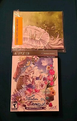 PS3 Atelier Totori Adventurer of Arland Premium Edition NEW Sealed W/poster.