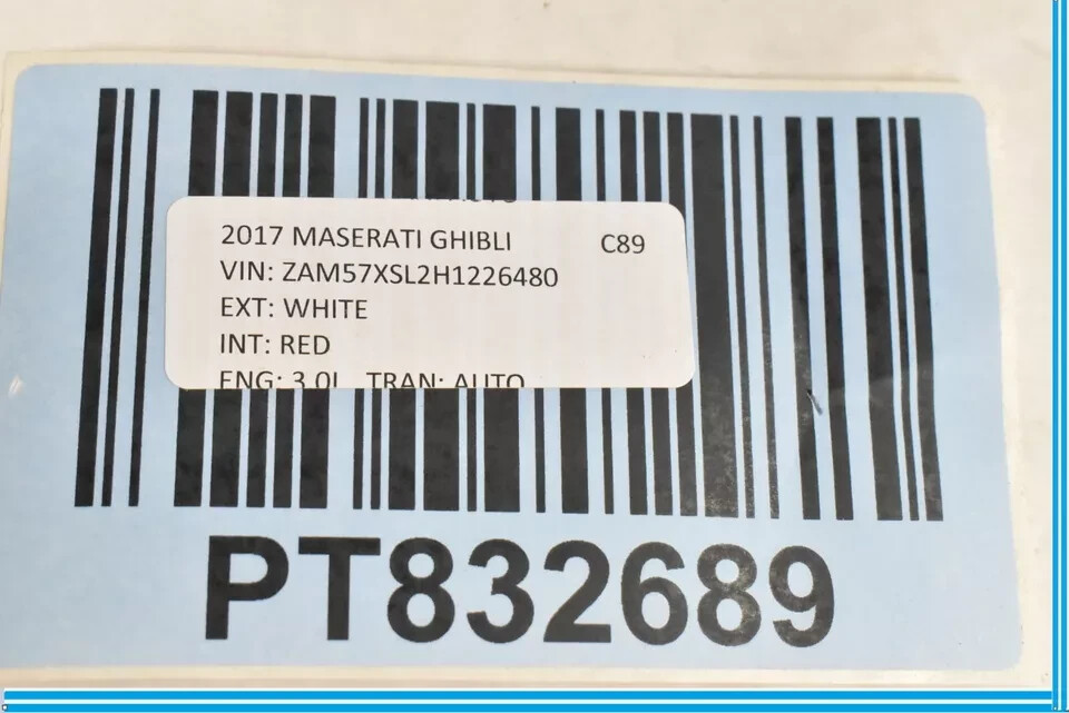 14-22 Maserati Ghibli M157 Dashboard Lower Driver Knee Cover Panel Black OEM