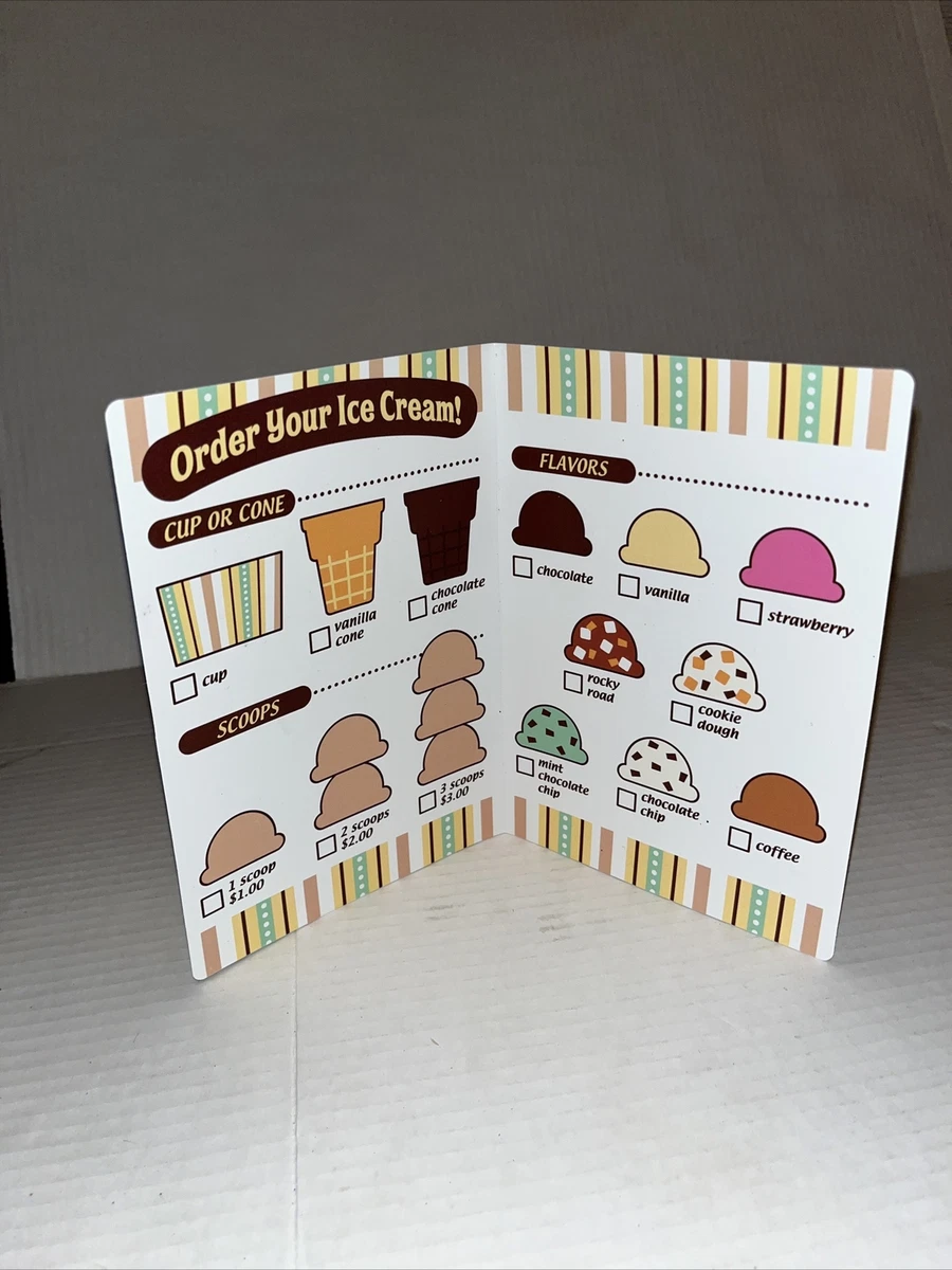 Melissa & Doug Scoop & Serve Ice Cream Set