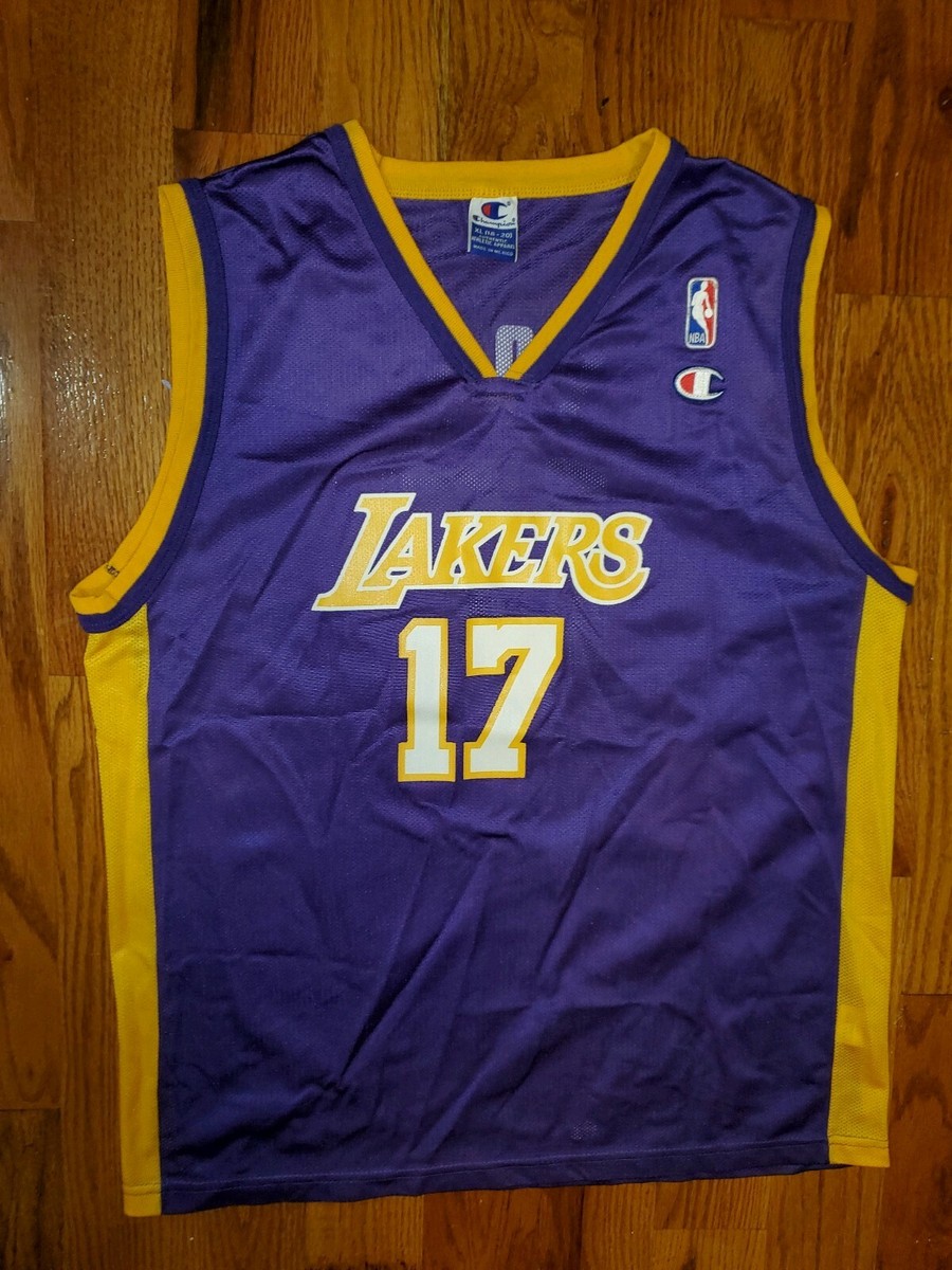 激レアXXL Los Angeles Lakers ユニフォーム Los Angeles Lakers Yellow Promo Jersey XL #18/ #19 WISH
